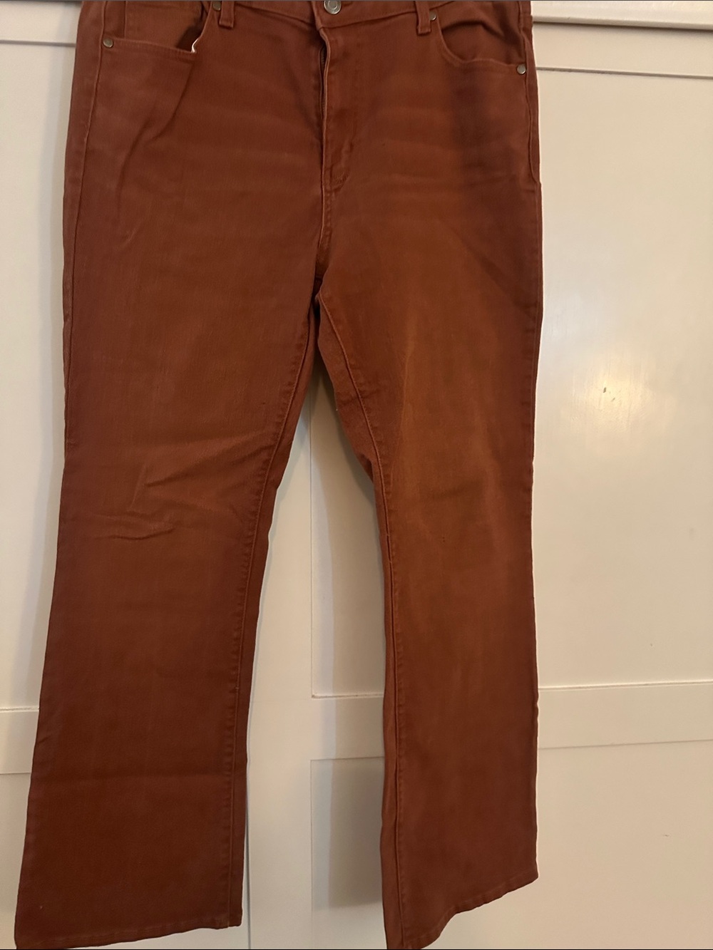 Time and Tru Rust Brown Women’s Jeans